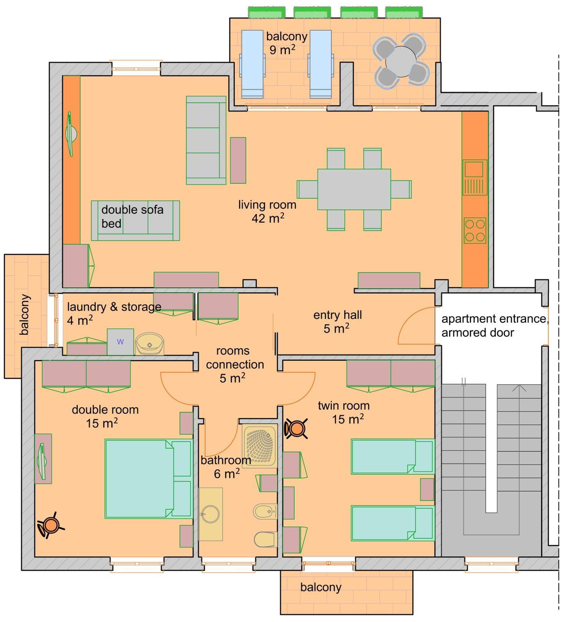 Suite Francy Panorama 巴多利诺 外观 照片